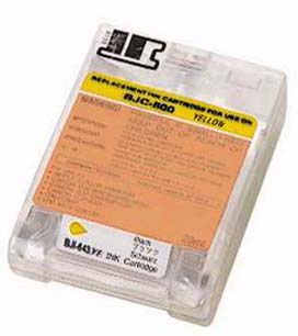 Canon Compatible Cartridge  BJI-643-YE For use in Canon BJC-800, 820, 820J, 880, 880J, BJP-C80, BJP-C81, CJP-80  - Apple Color Printer Apple Color InkJet, Canon BJC 800, Canon BJC 820, BJC 820j, BJC 880, BJC 880j, Canon BJP C80, BJP C81, CJP C80, Gestetner C 6770, IBM 4079, IBM Color JetPrinter, IBM ExecJet, Lexmark Color JetPrinter 4079, Lexmark Color JetPrinter 4079 Plus, Nashuatec C 970, Next COLOR PRINTER, Spectrum Spectrum, Sun Microsystems Newsprinter CL+,