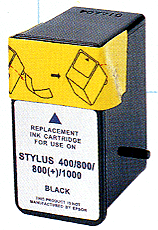 Epson Compatible Cartridge  S020025-BK For use in Epson Stylus 400, 800, 1000(Monochrome Printer) Epson MJ 1050, MJ 1050 V2, MJ 1100, MJ 450, MJ-1000, MJ-1000 V2, MJ-101, MJ-400, MJ-500, MJ-500 V2, MJ-800 C, Stylus 1000, Stylus 1000 A3, Stylus 400, Stylus 800, Stylus 800 Plus,