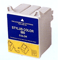 Epson Compatible InkJet Cartridge  T020-3COLORS For use in Epson Stylus Color 880, 880i Epson Stylus Color 83, Stylus Color 880, Stylus Color 880I, Stylus Color 8Cubed,